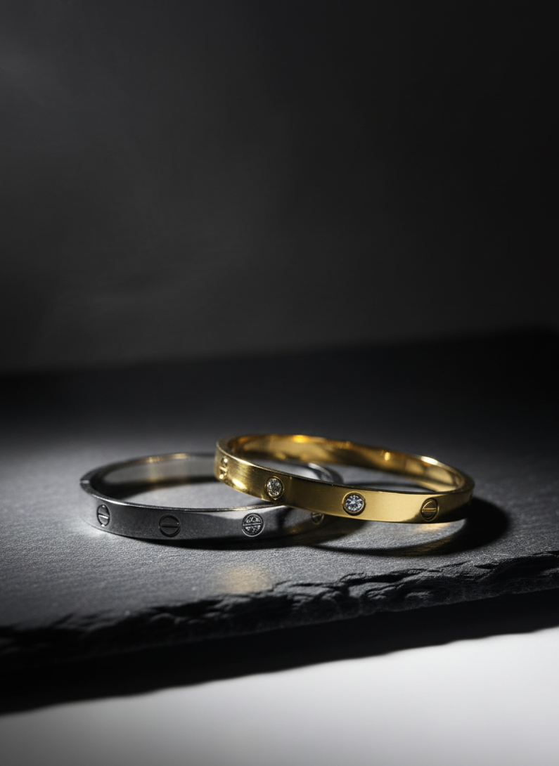 The Shield: Minimalist Hematite Power Bracelet