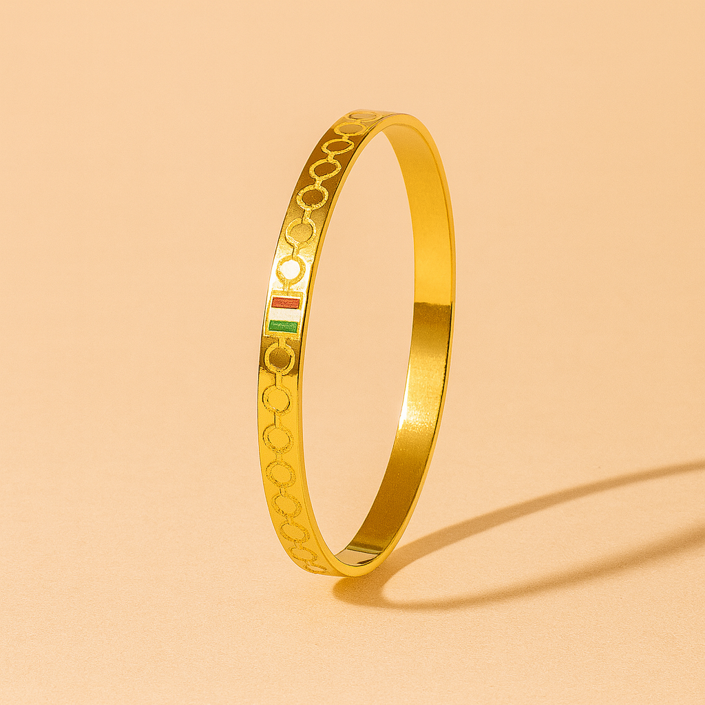 Premium Gold Tone GUCCI Bangle Bracelet