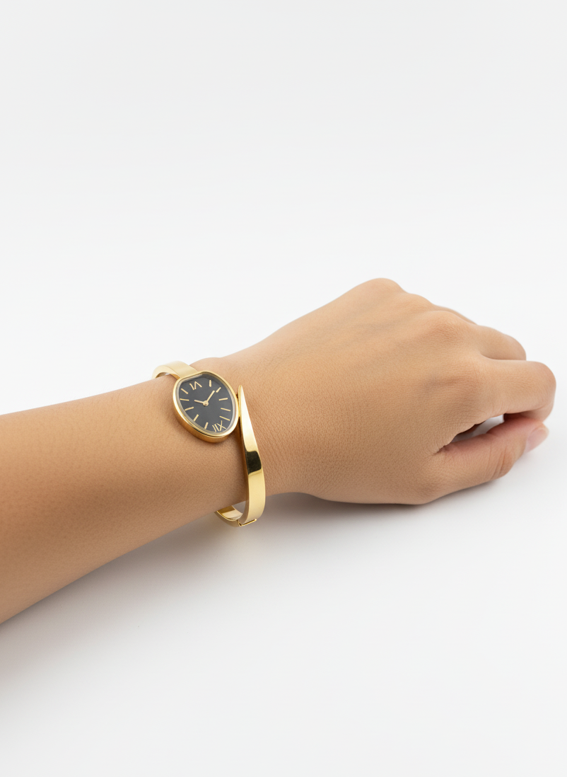 Sleek Square Hematite Bracelet - Grounding & Protection Jewelry