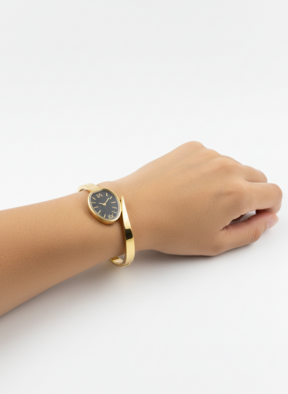 Sleek Square Hematite Bracelet - Grounding & Protection Jewelry