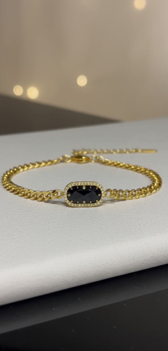 Minimalist Watch-Style Chain Bracelet