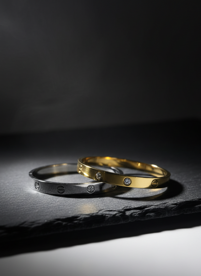 The Shield: Minimalist Hematite Power Bracelet