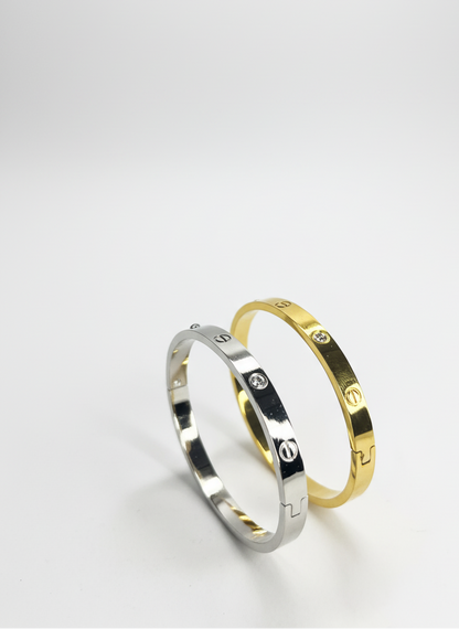 The Shield: Minimalist Hematite Power Bracelet