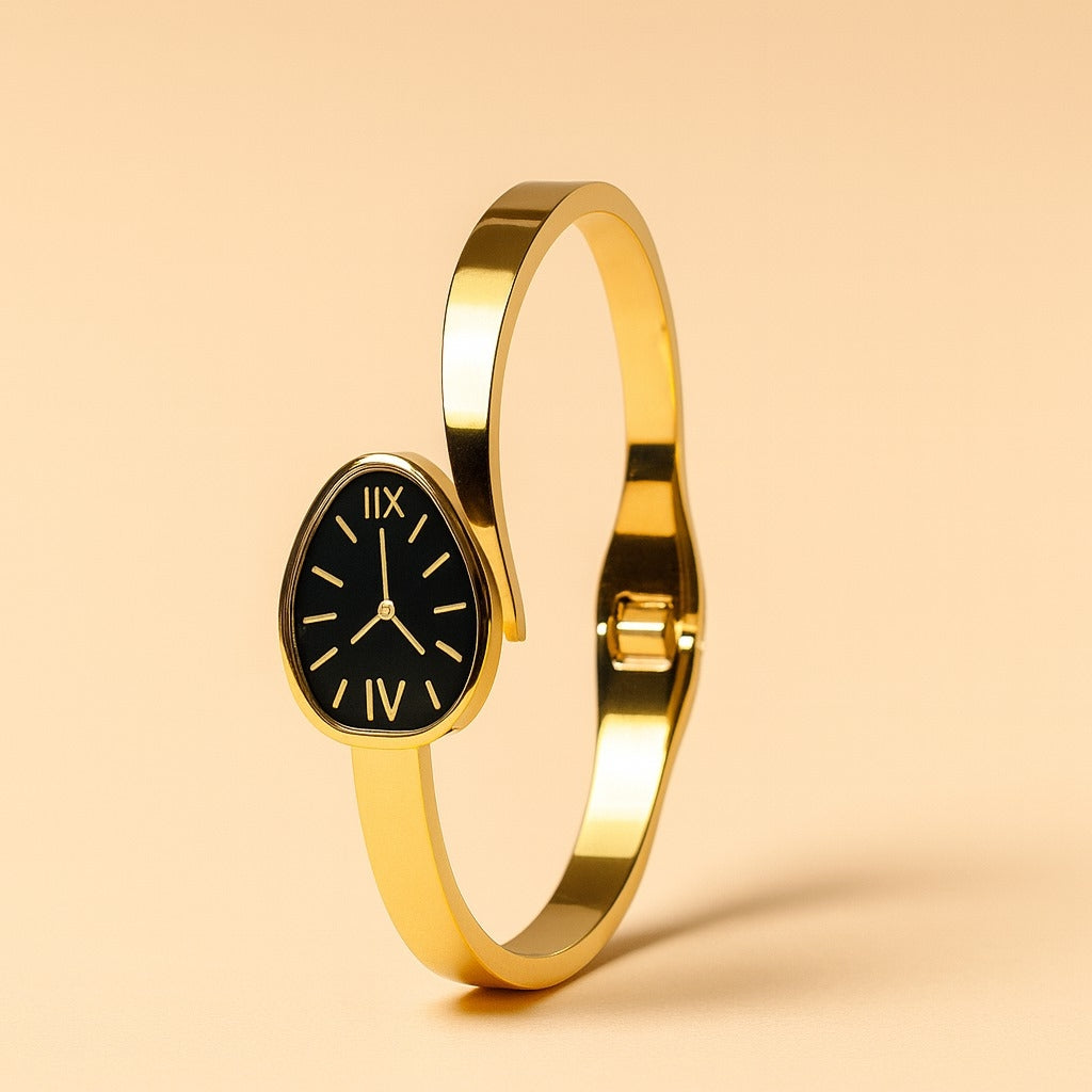 Elegant Gold Bracelet Watch – Modern Minimal Luxury