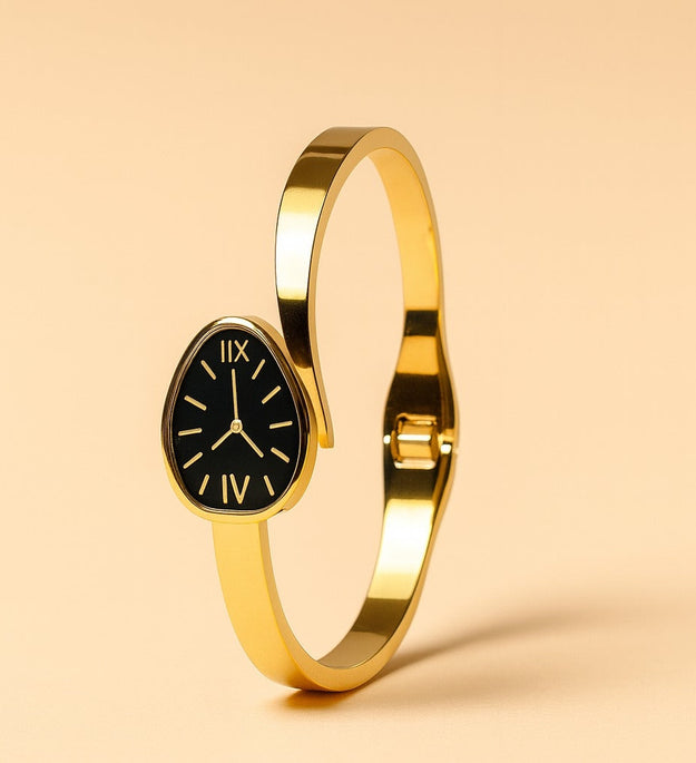 Elegant Gold Bracelet Watch – Modern Minimal Luxury